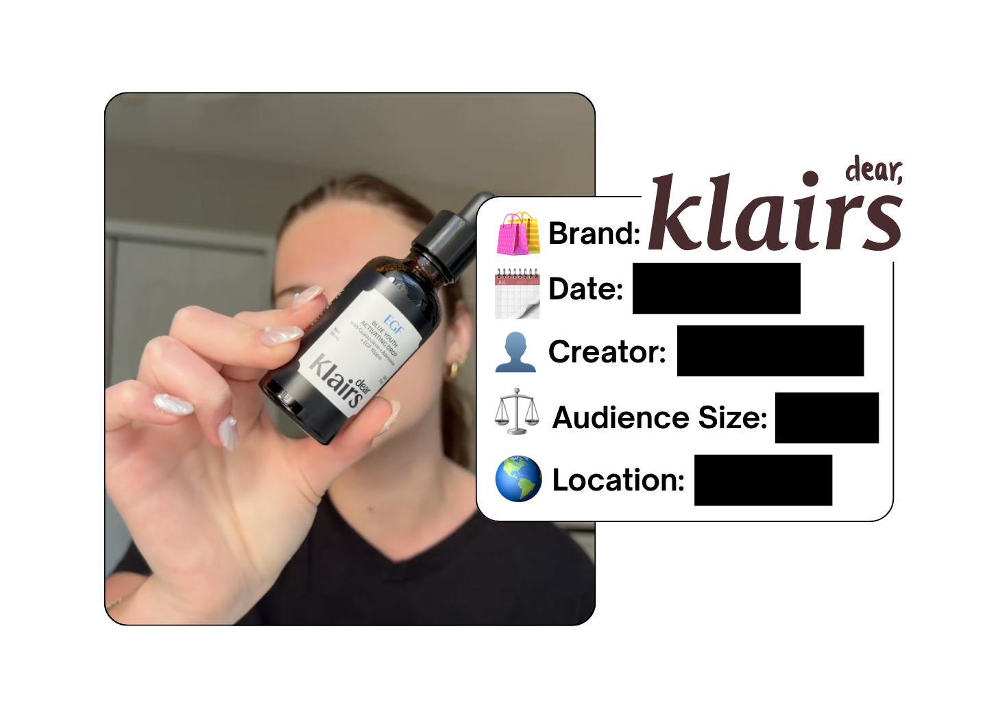 Spotted: Klairs in a new paid collab