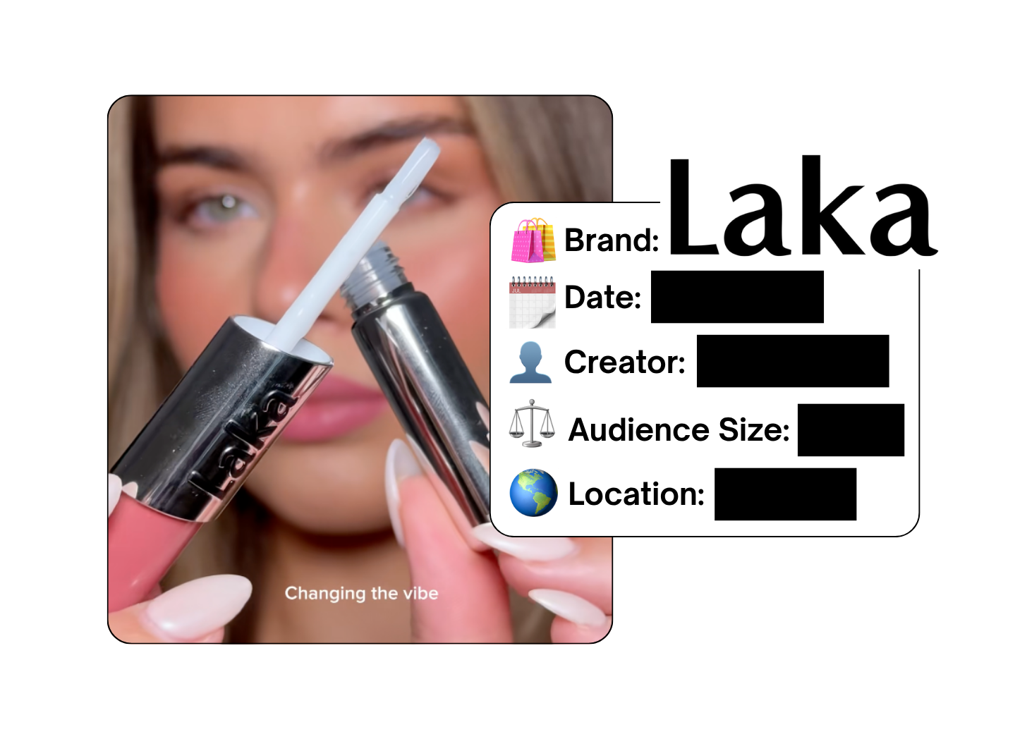Spotted: Laka in a new paid collab