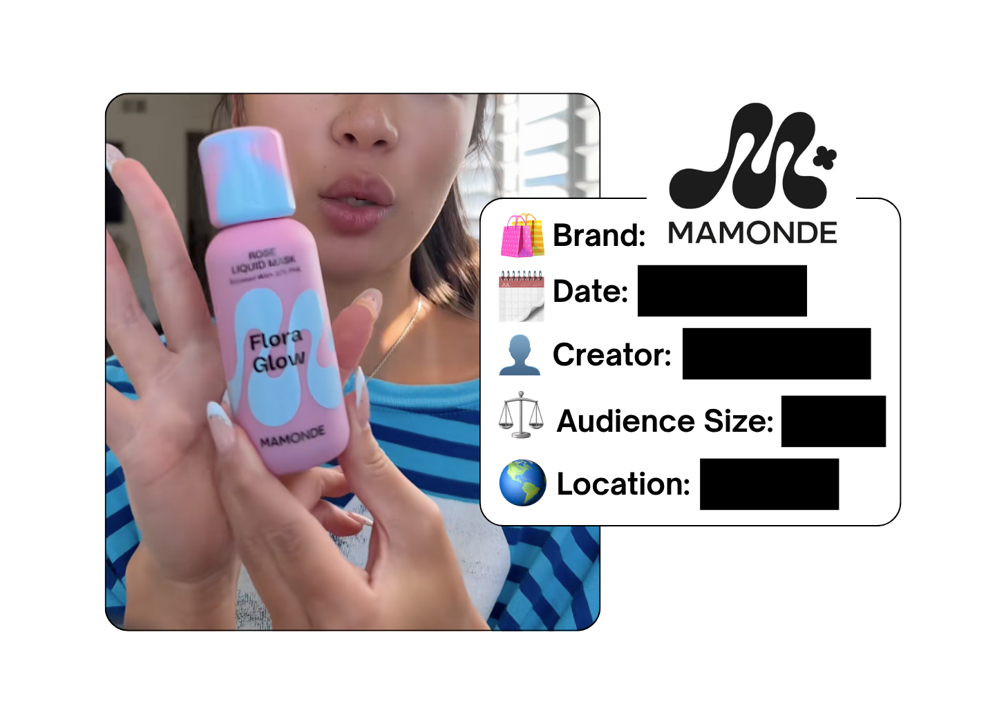 Spotted: MAMONDE in a new paid collab