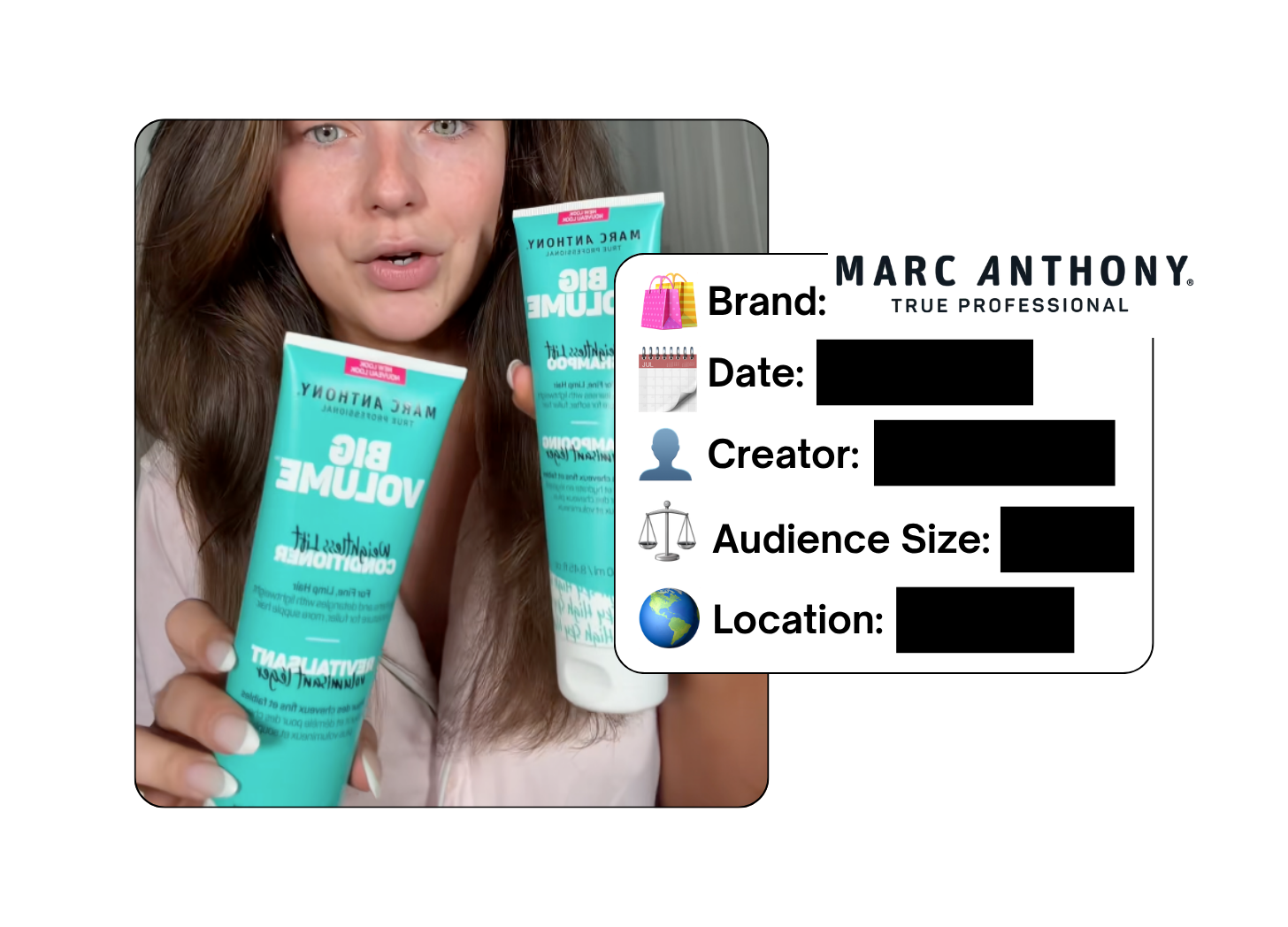 Spotted: Marc Anthony Hair in a new paid collab