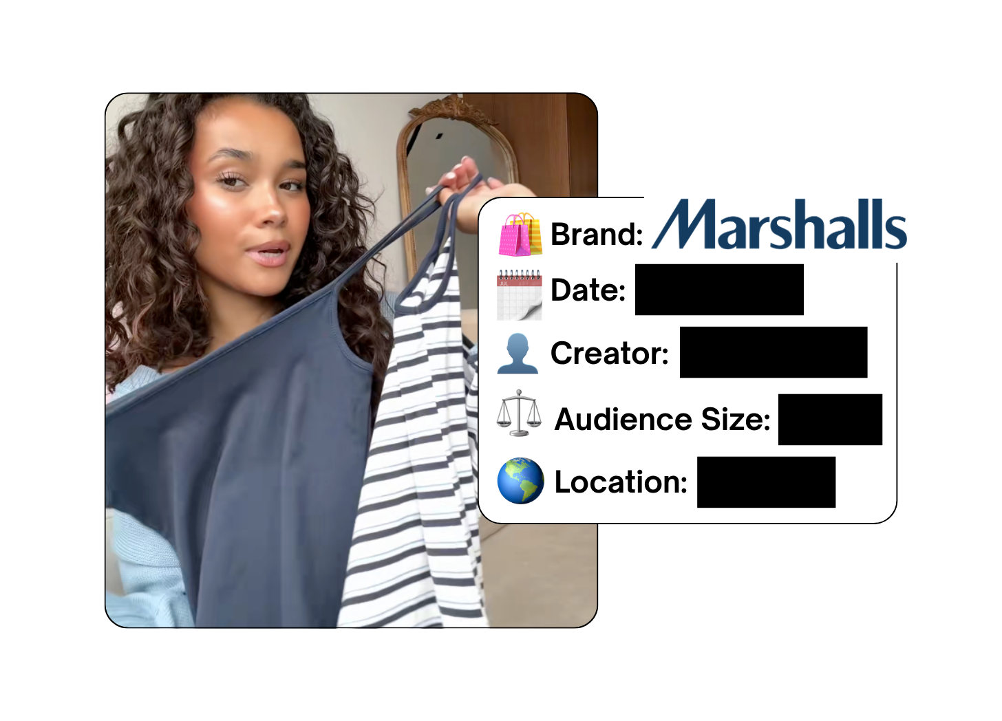 Spotted: Marshalls in a new paid collab