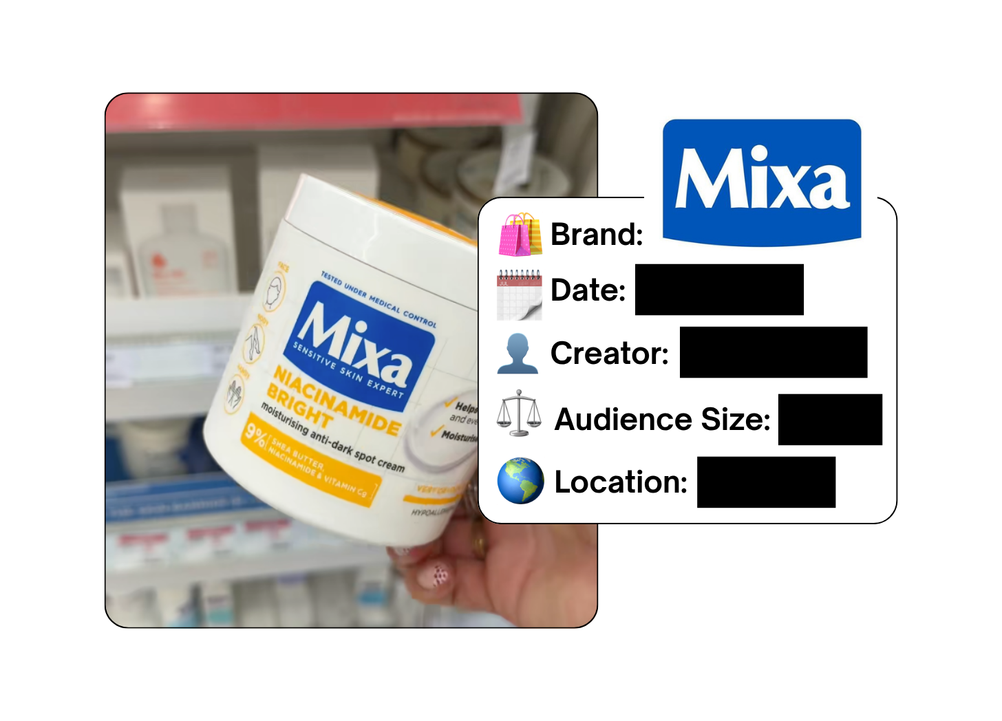 Spotted: Mixa in a new paid collab