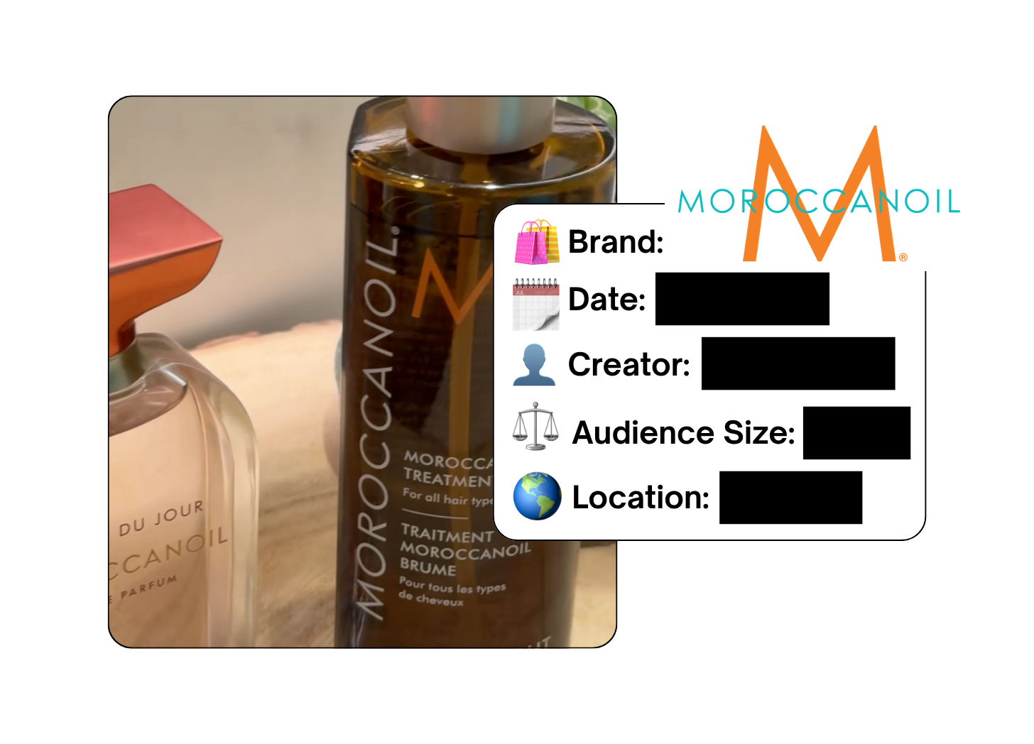 Spotted: Moroccanoil in a new paid collab