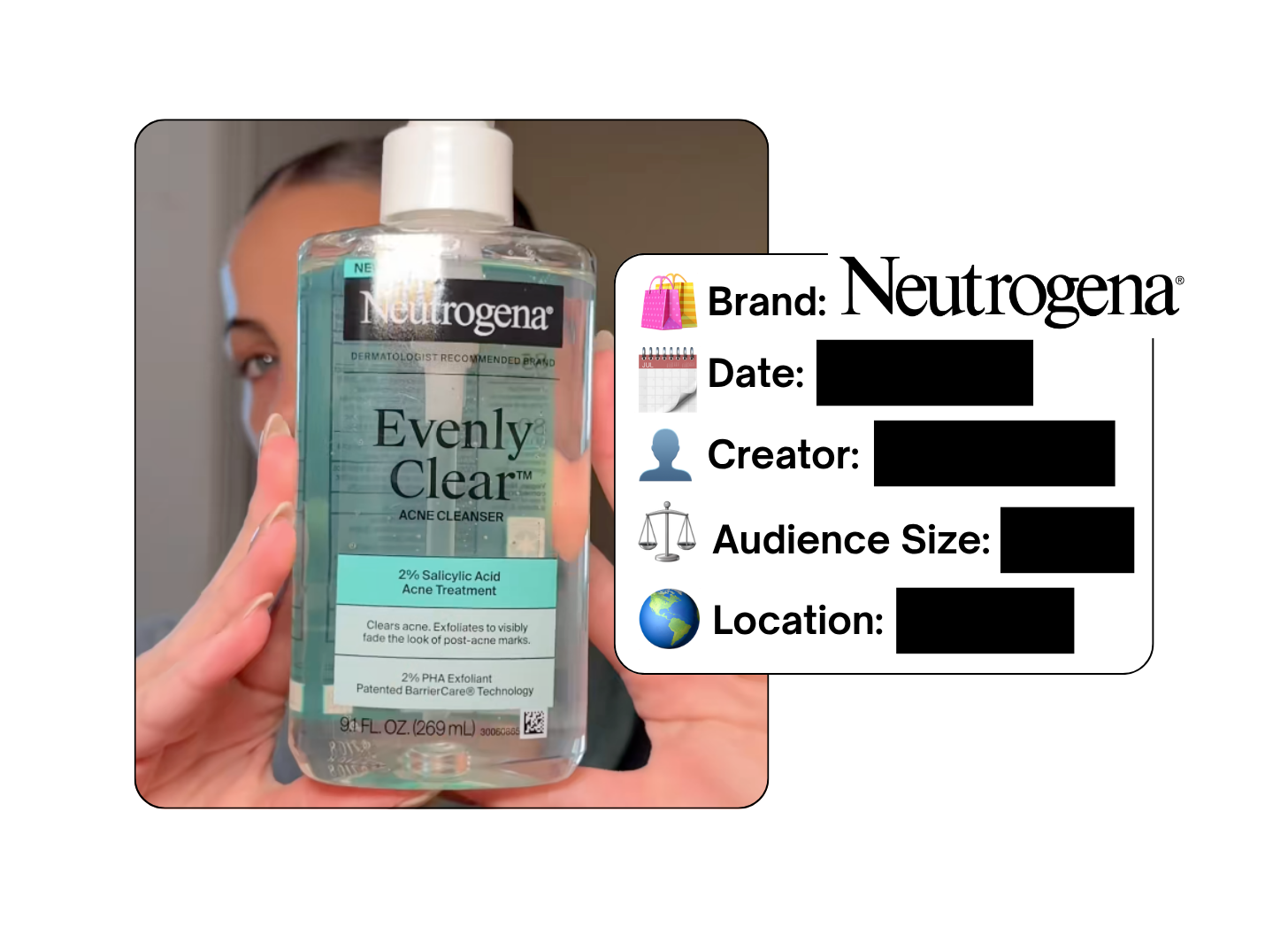 Spotted: Neutrogena in a new paid collab