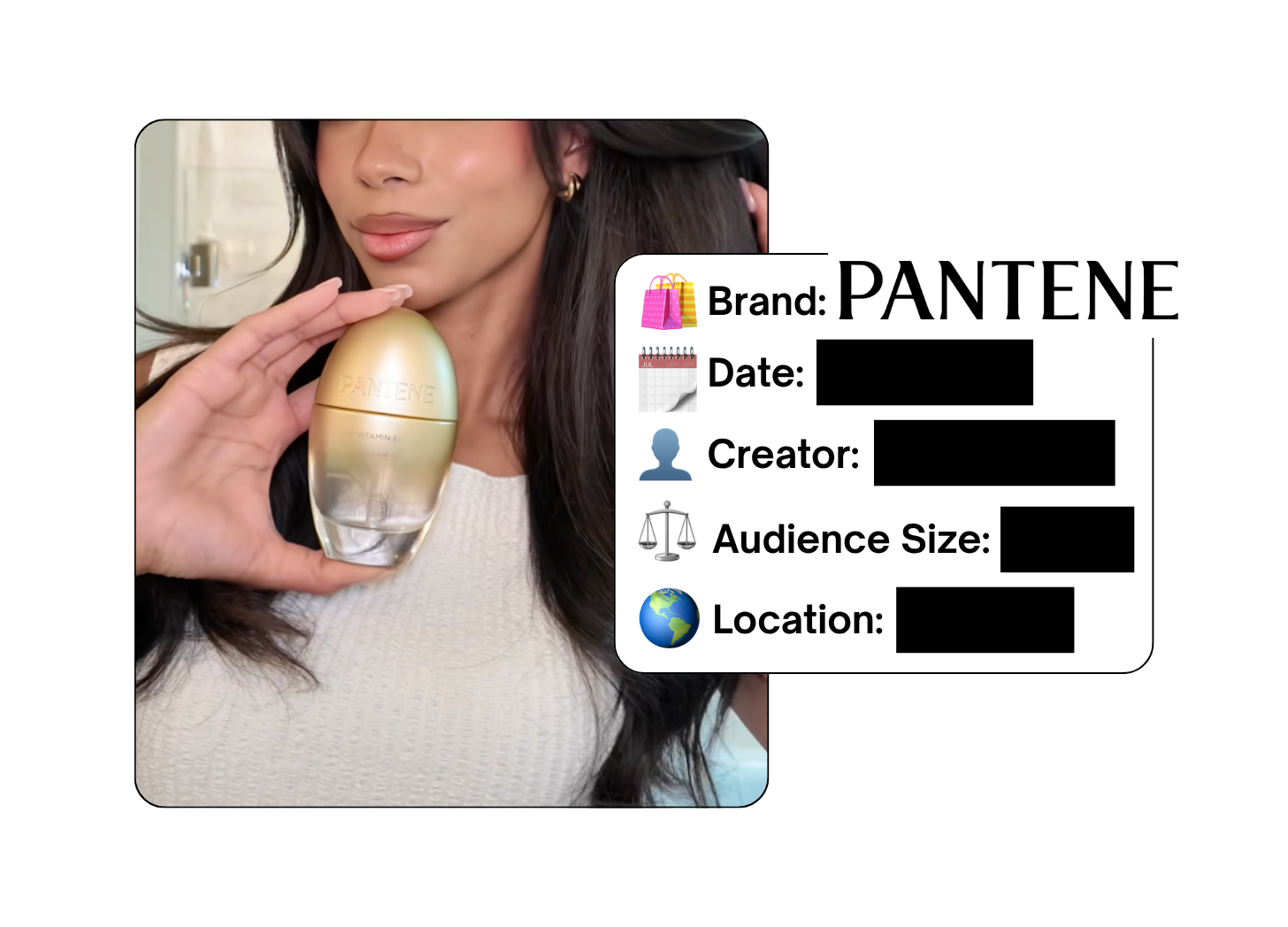 Spotted: Pantene in a new paid collab