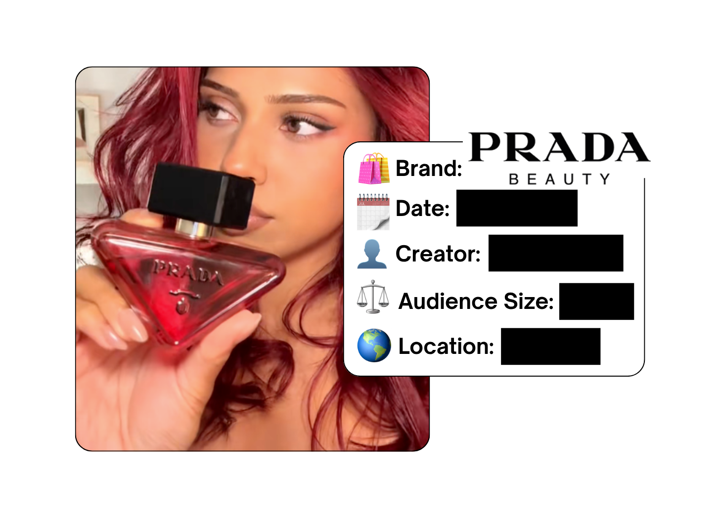 Spotted: Prada Beauty in a new paid collab
