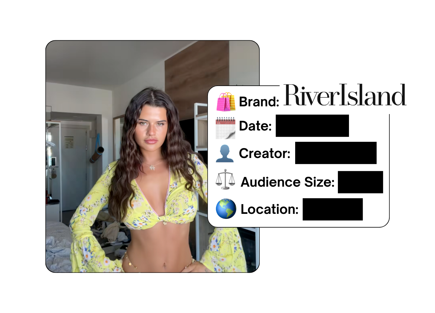 Spotted: River Island in a new paid collab
