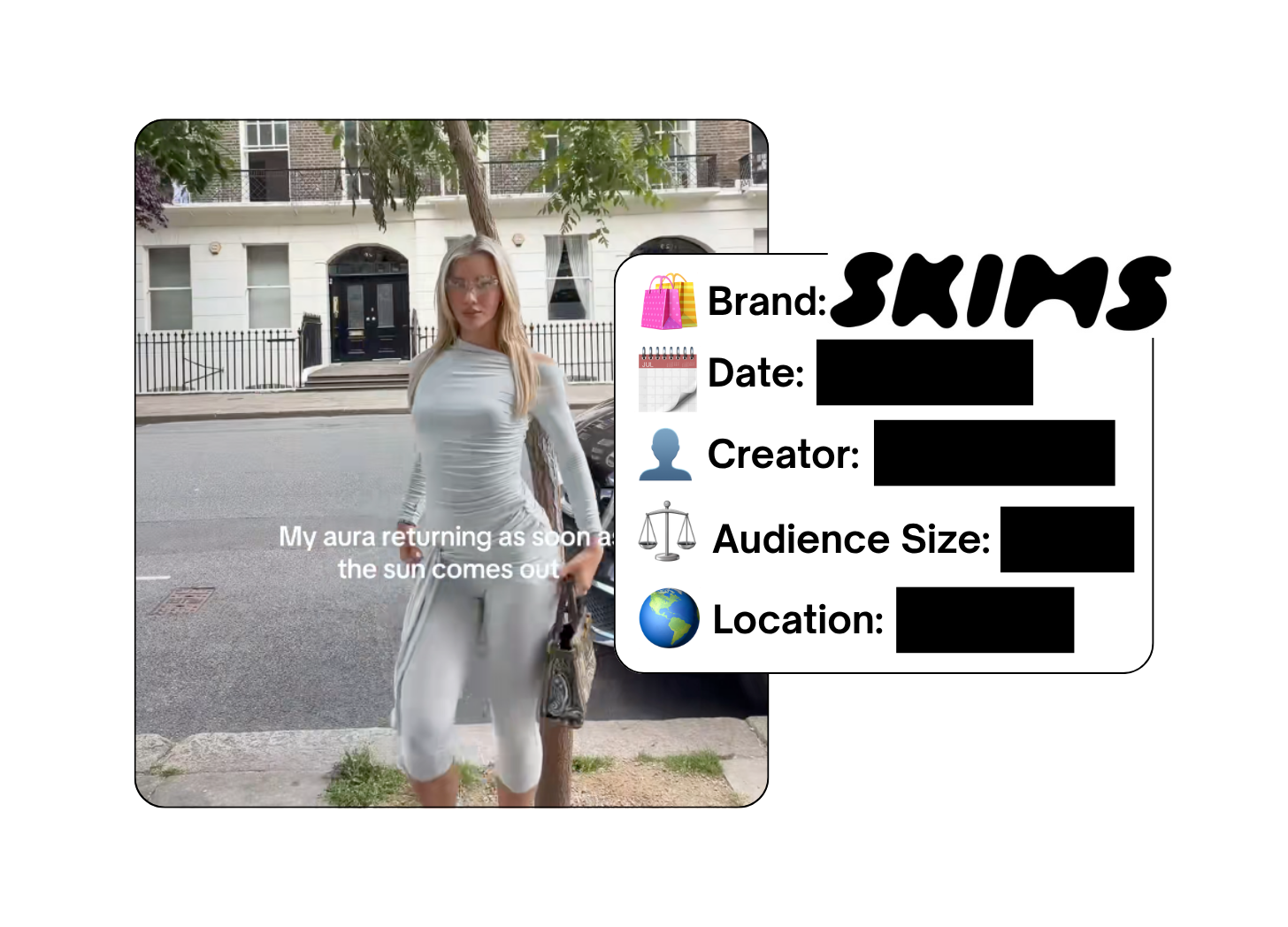 Spotted: Skims in a new paid collab