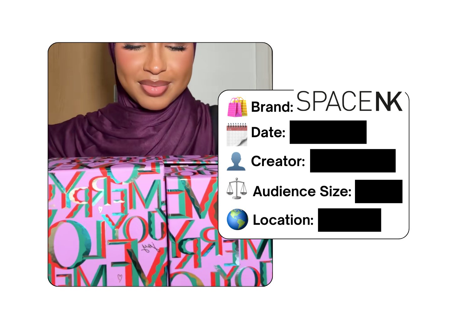 Spotted: Space NK in a new paid collab