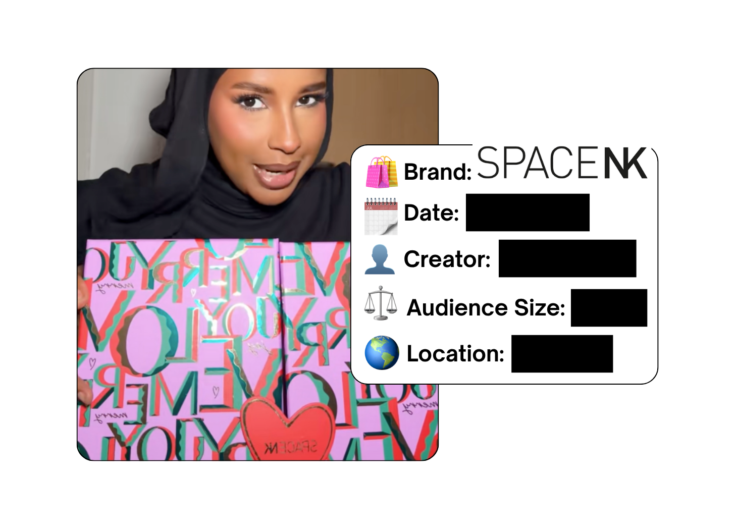 Spotted: Space NK in a new paid collab