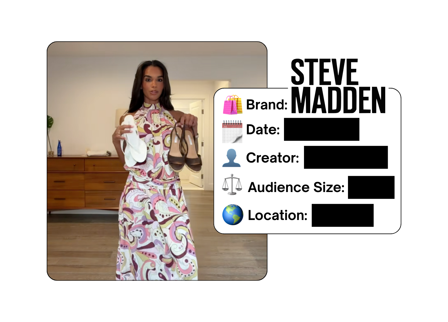 Spotted: Steve Madden in a new paid collab