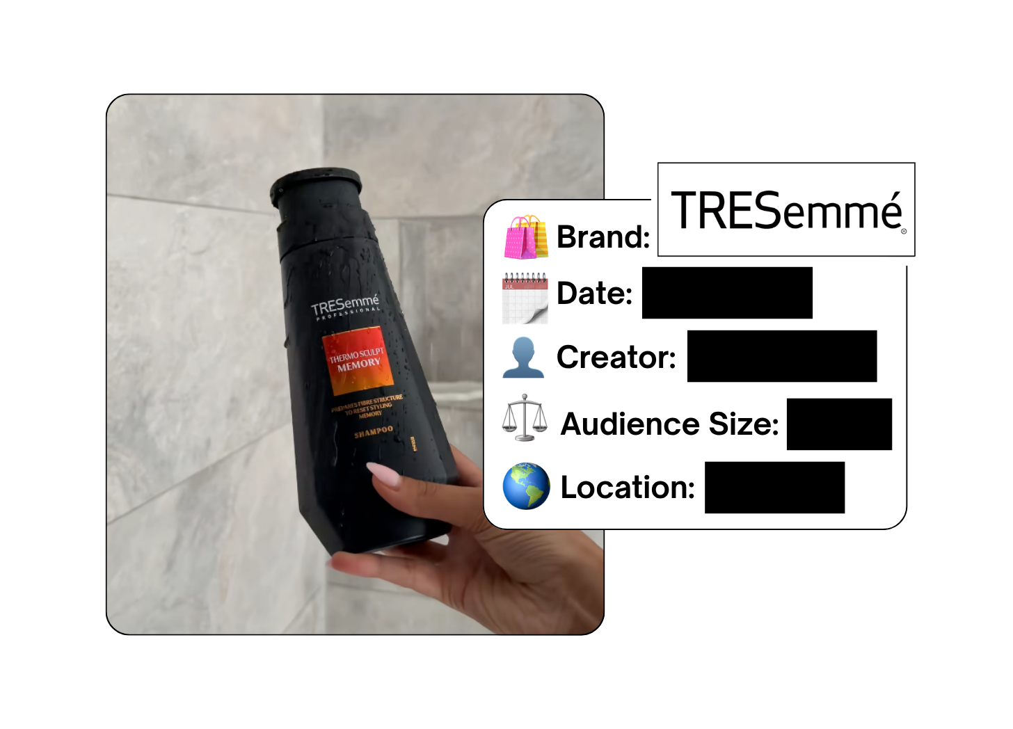 Spotted: TRESemmé in a new paid collab