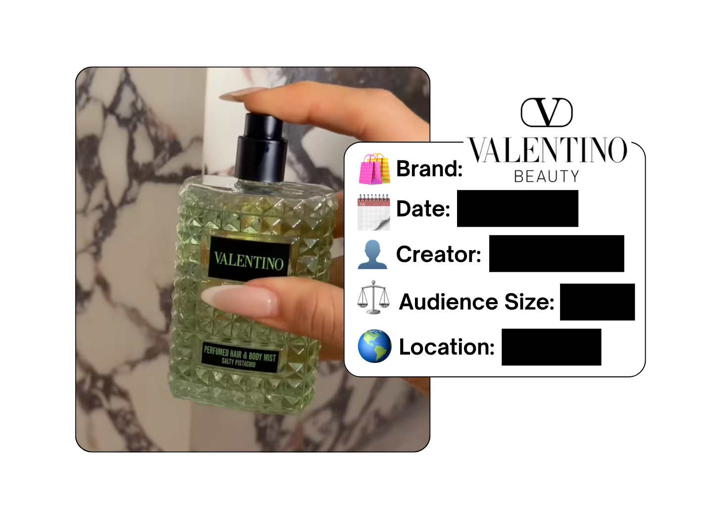 Spotted: Valentino Beauty in a new paid collab