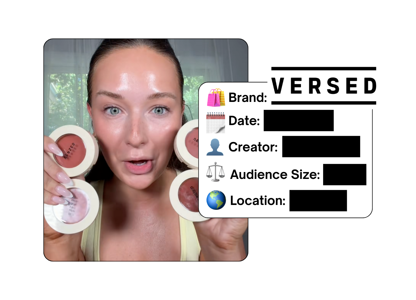 Spotted: Versed in a new paid collab
