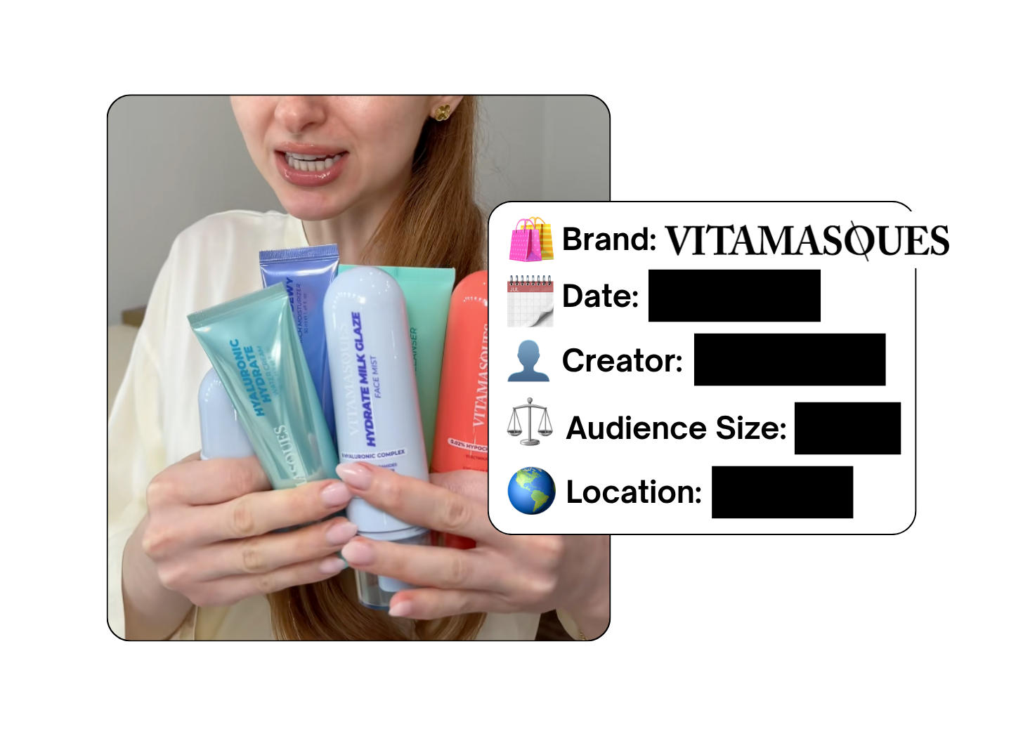 Spotted: Vitamasques in a new paid collab