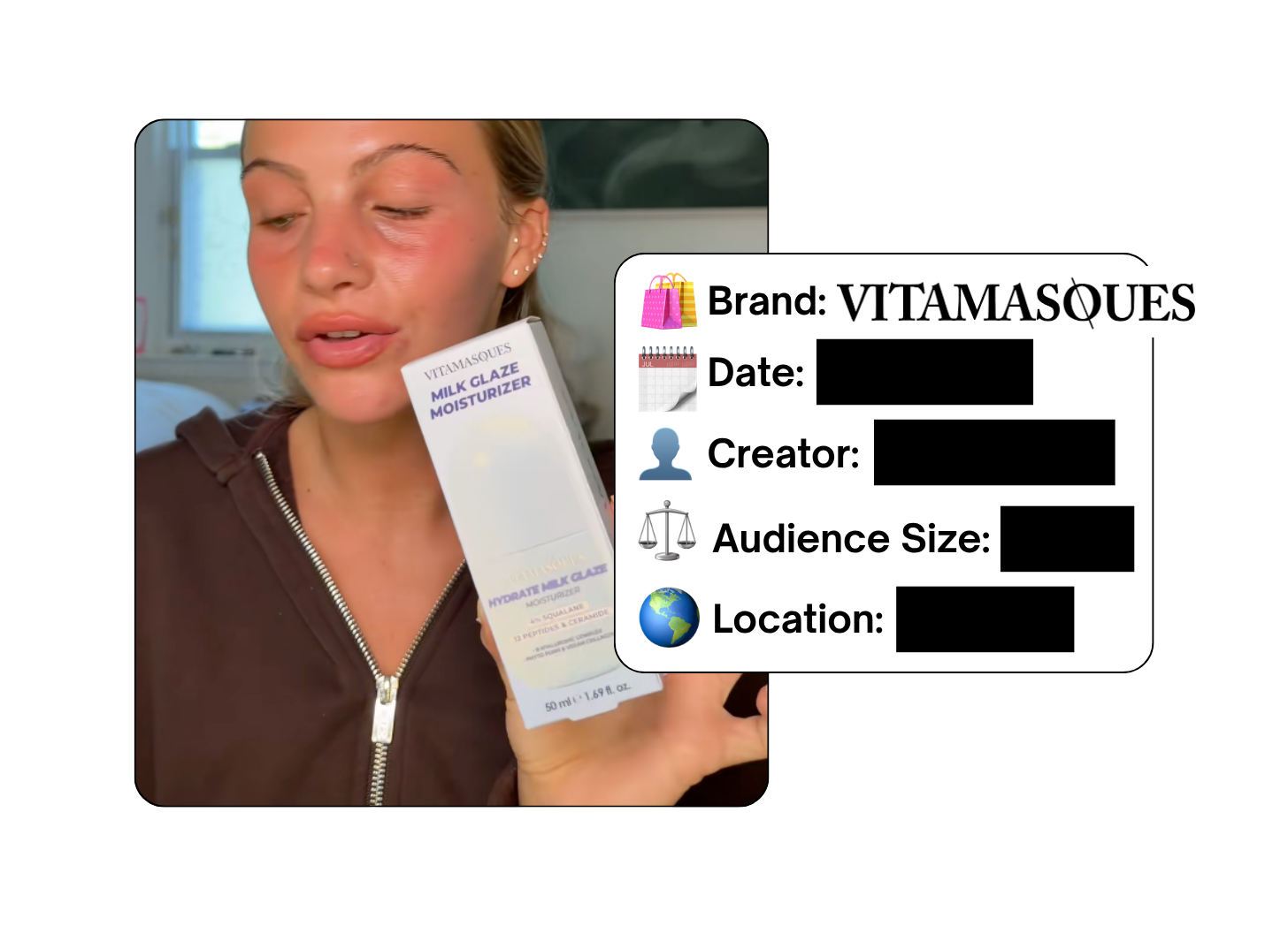 Spotted: Vitamasques in a new paid collab