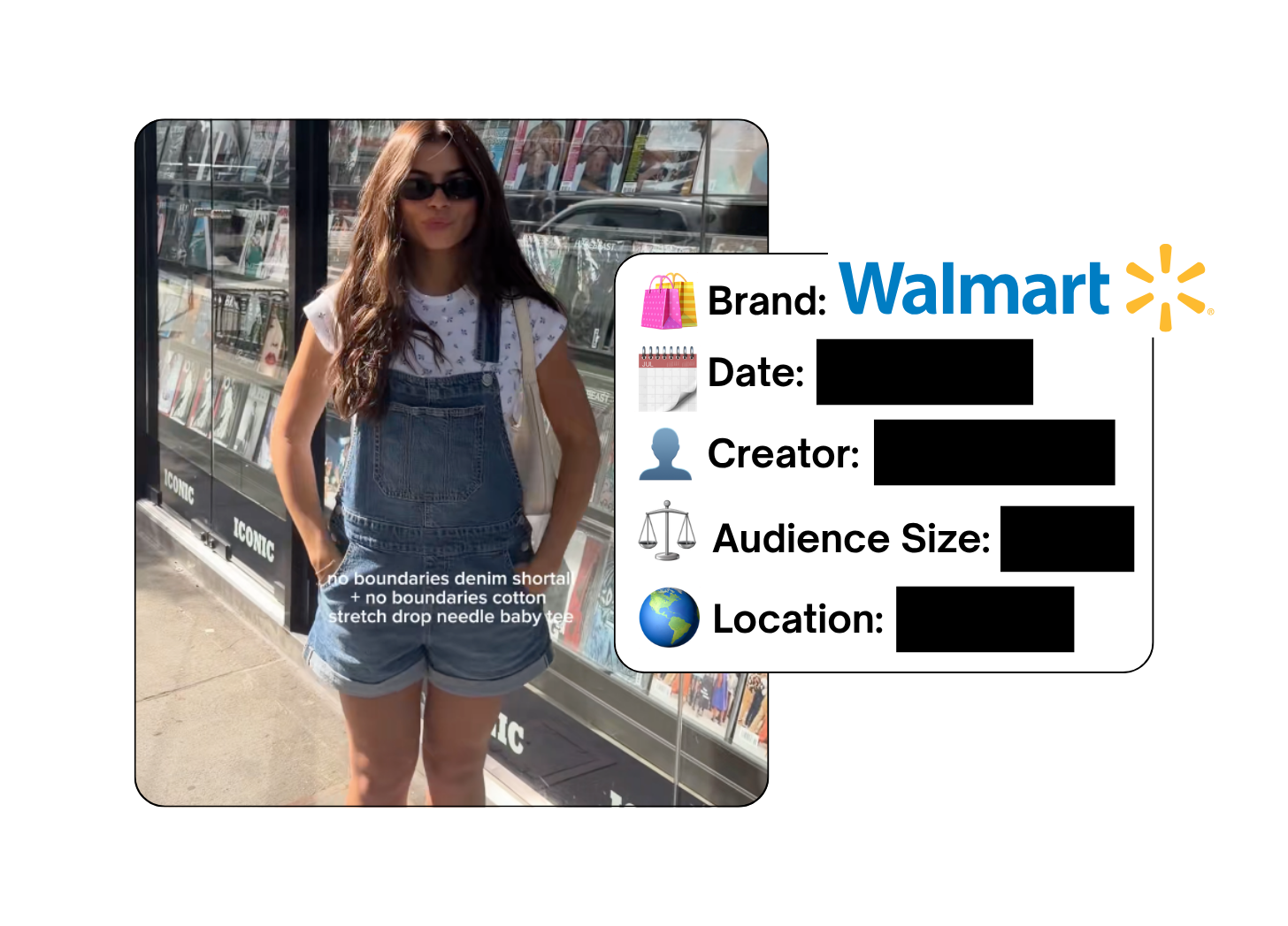 Spotted: Walmart in a new paid collab