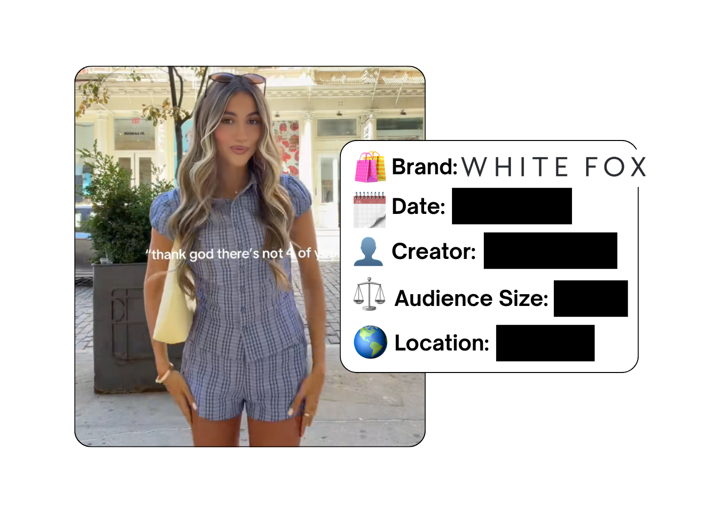 Spotted: White Fox Boutique in a new paid collab