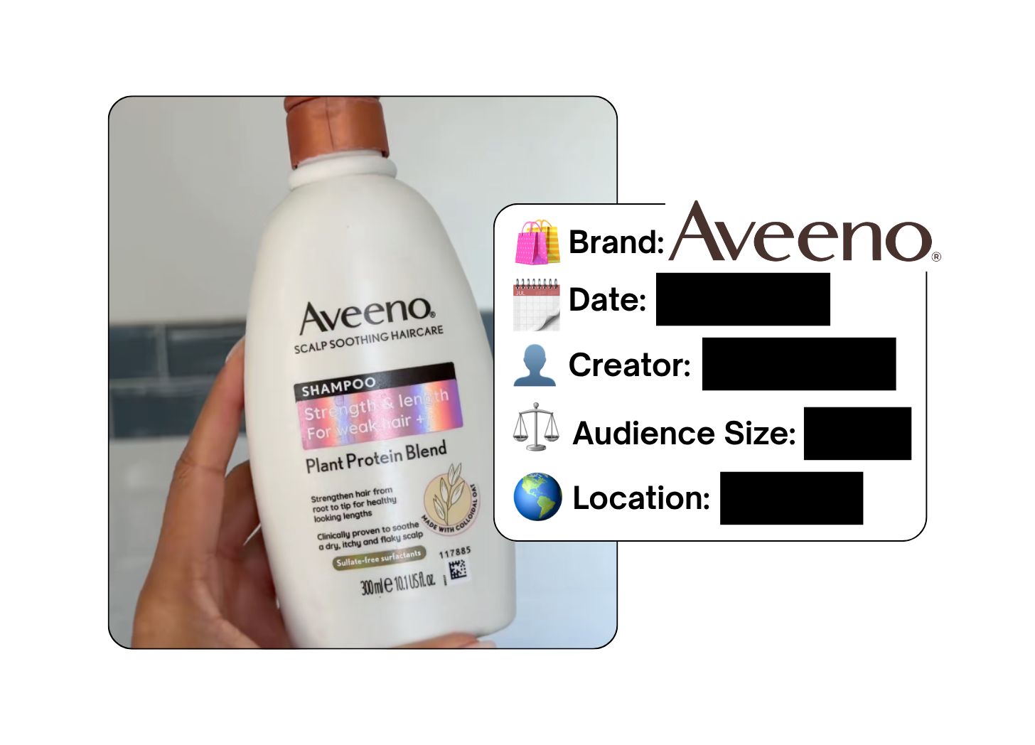 Spotted: Aveeno in a new paid collab