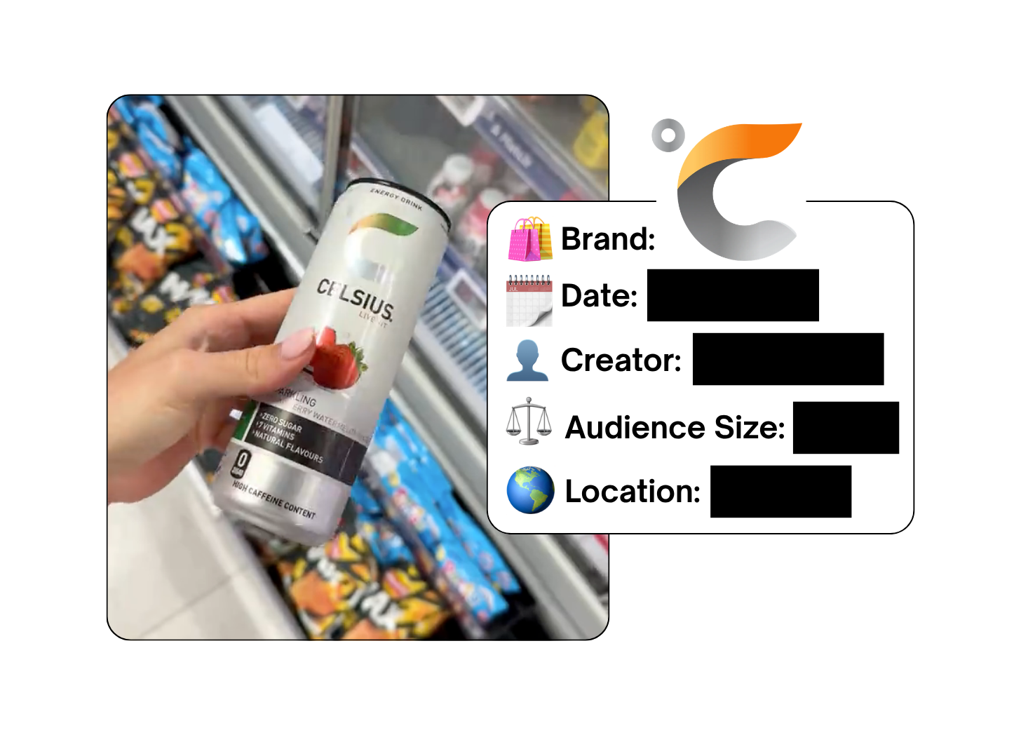 Spotted: Celsius in a new paid collab