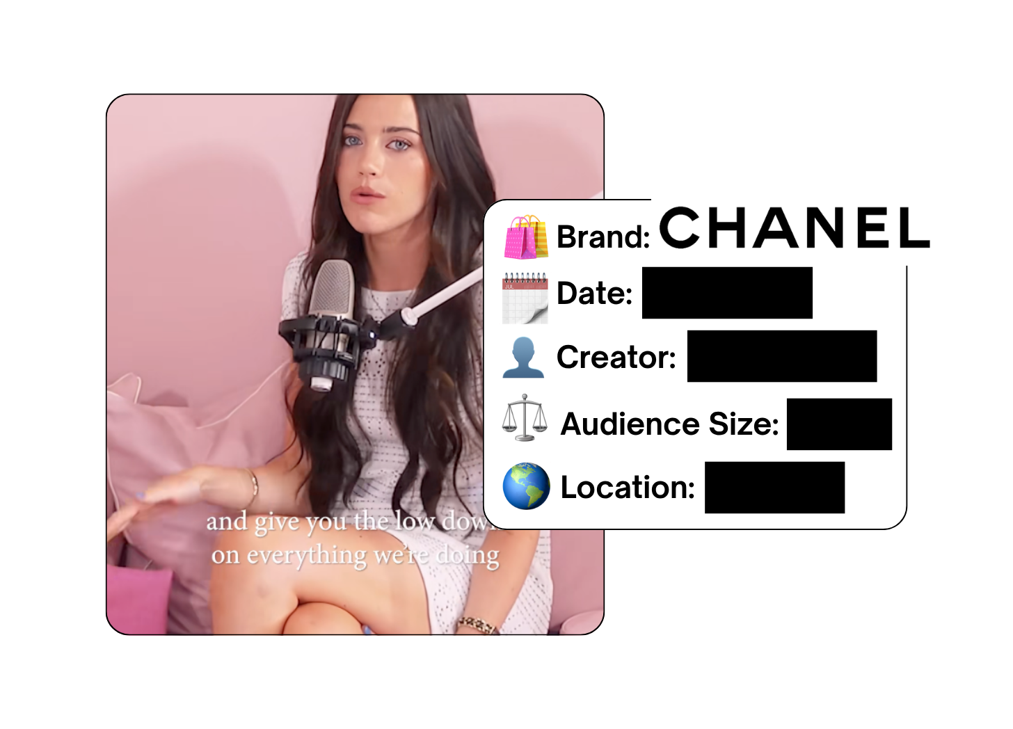 Spotted: Chanel Beauty in a new paid collab