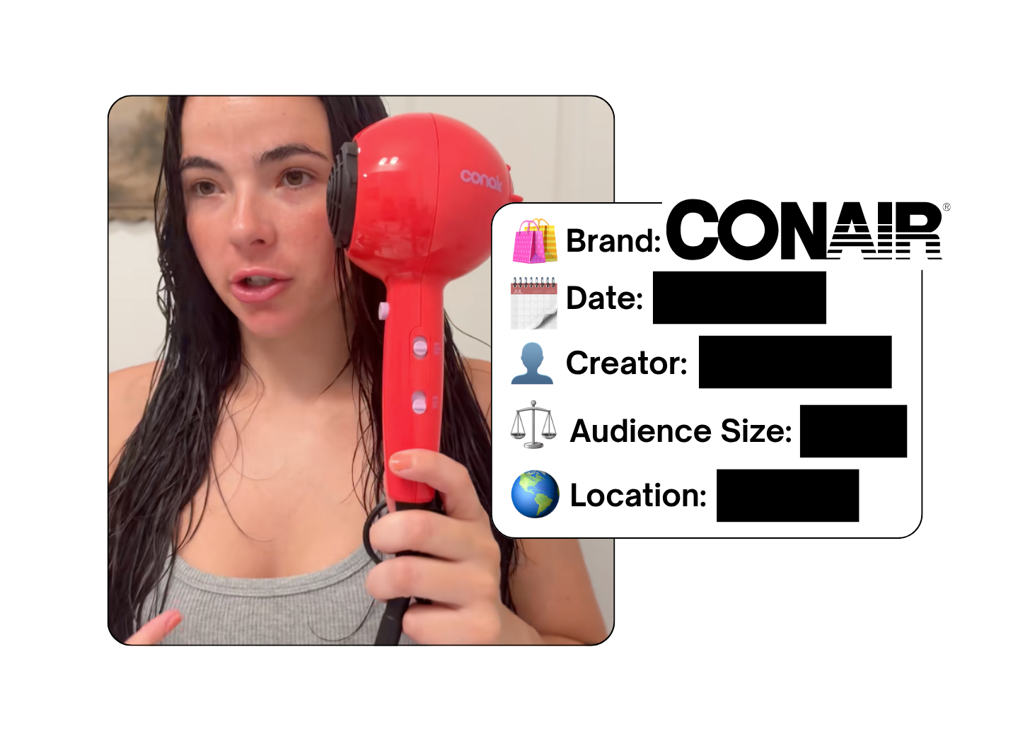 Spotted: Conair Haircare in a new paid collab