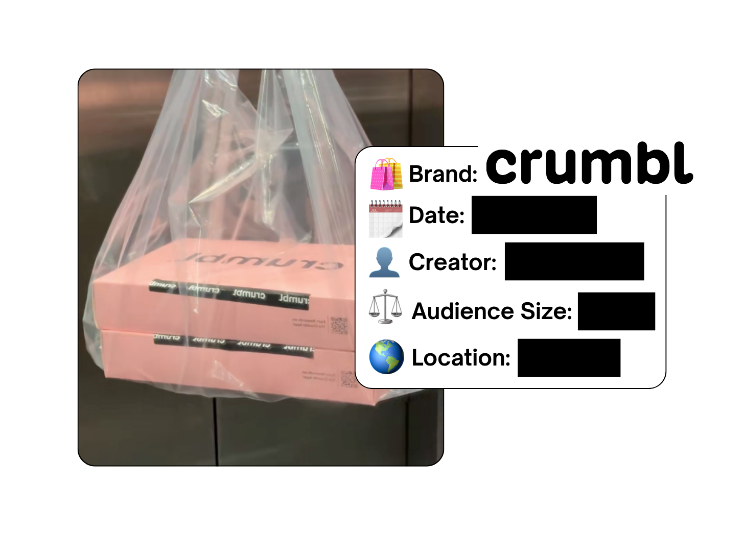 Spotted: Crumbl in a new paid collab