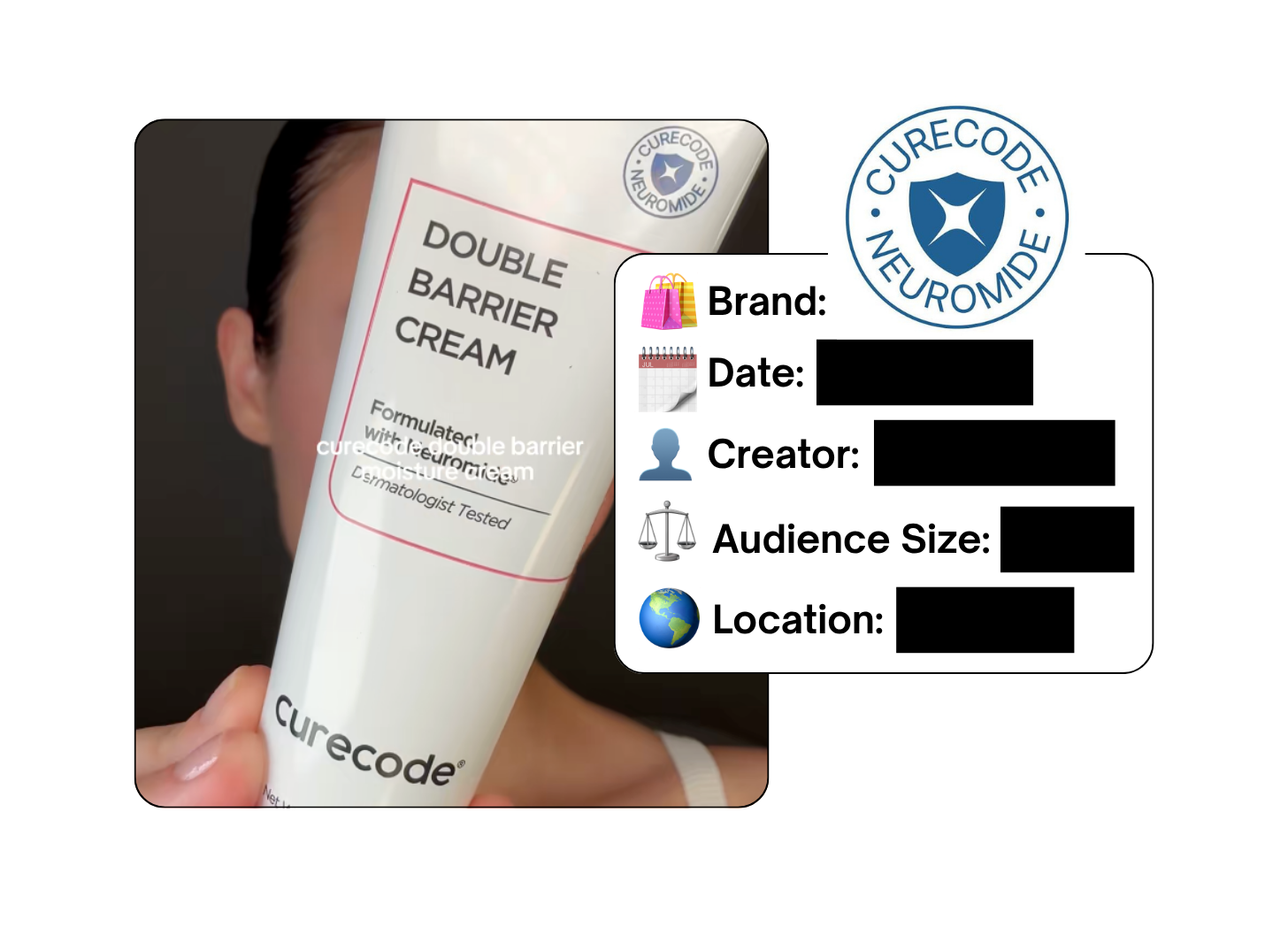 Spotted: Curecode in a new paid collab