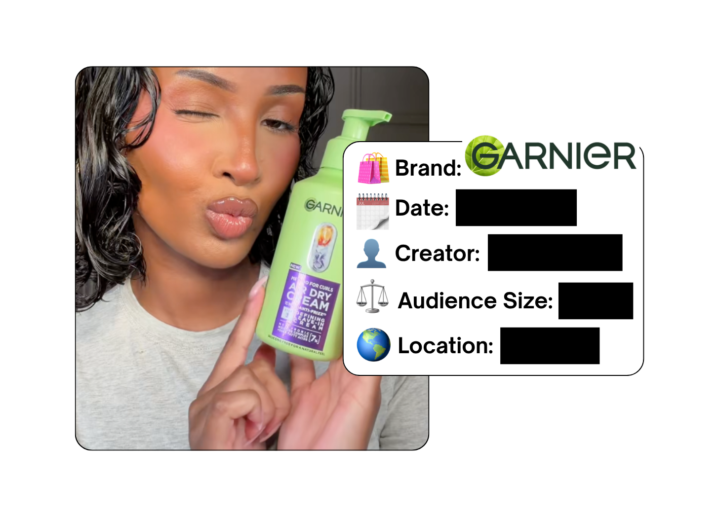 Spotted: Garnier in a new paid collab