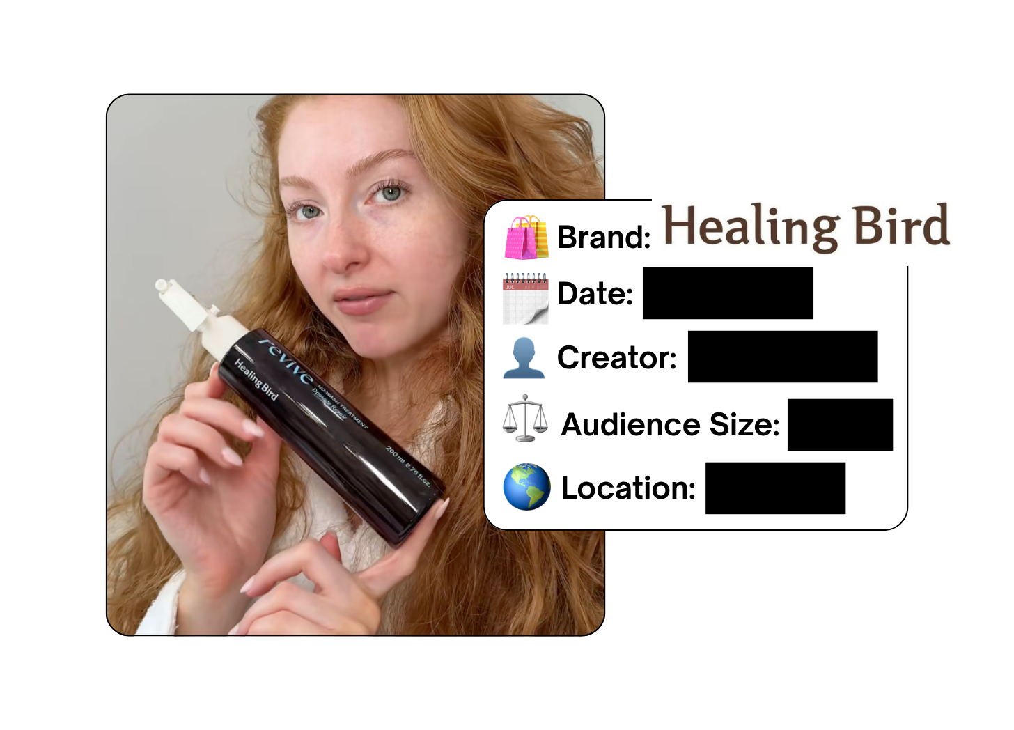 Spotted: Healing Bird in a new paid collab