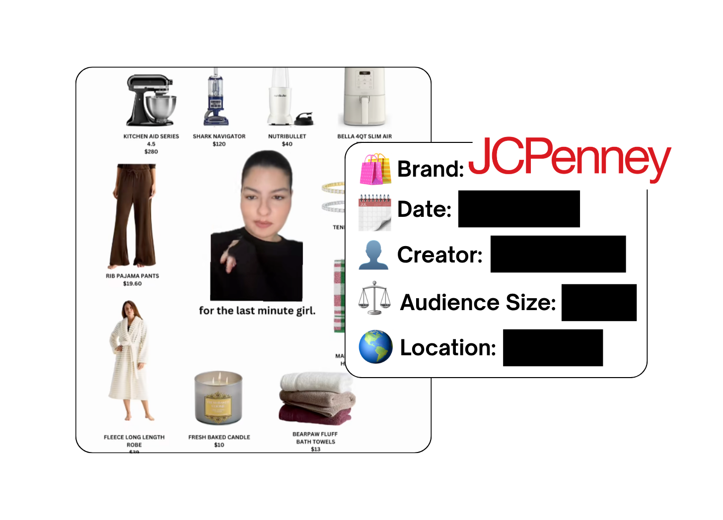 Spotted: JCPenney in a new paid collab