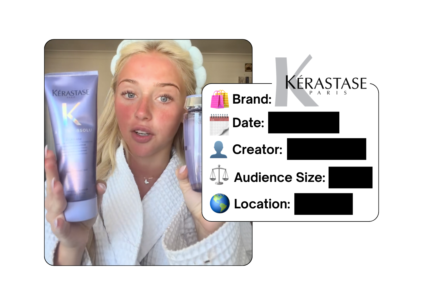 Spotted: Kerastase in a new paid collab