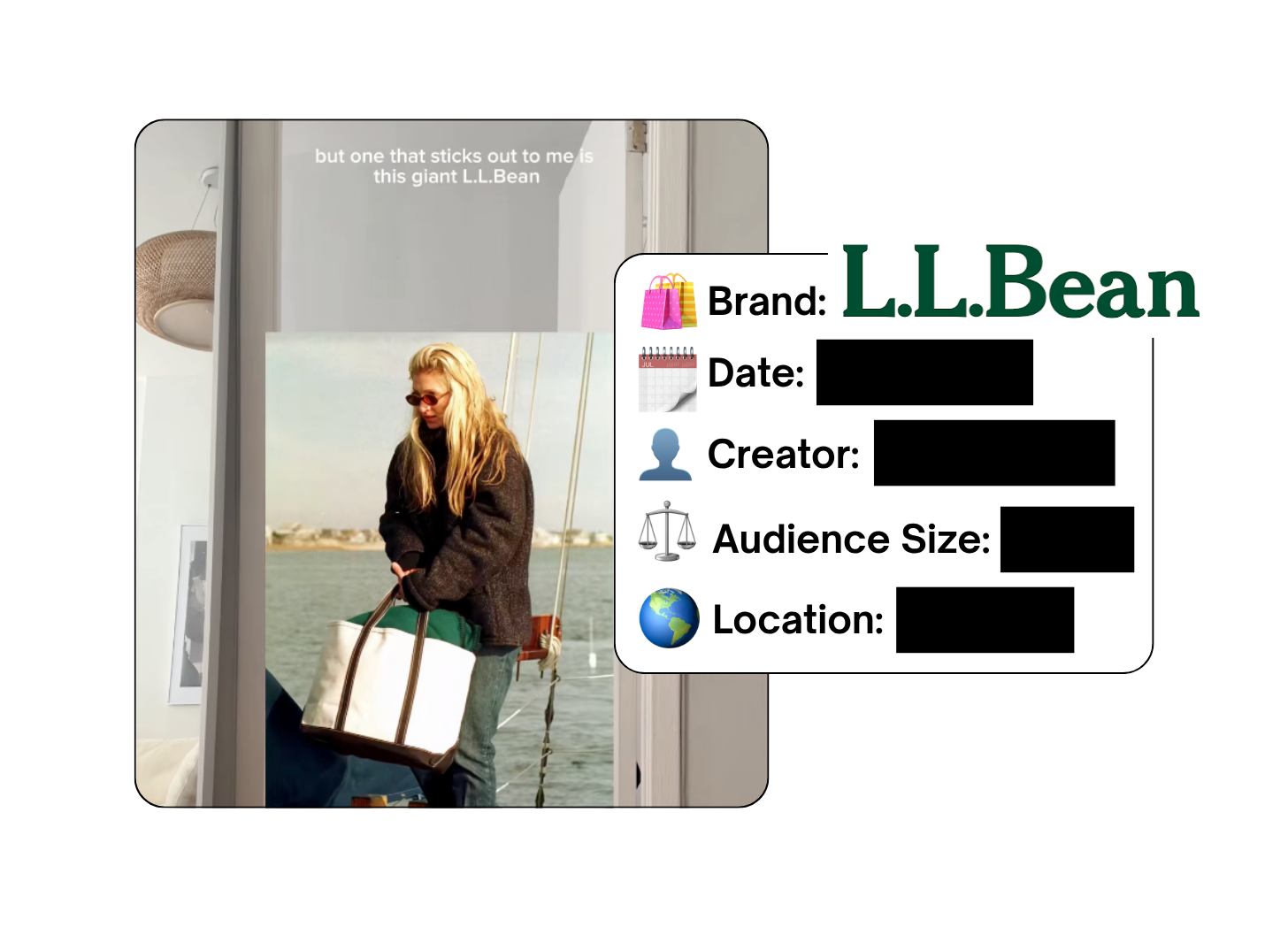 Spotted: L.L.Bean in a new paid collab