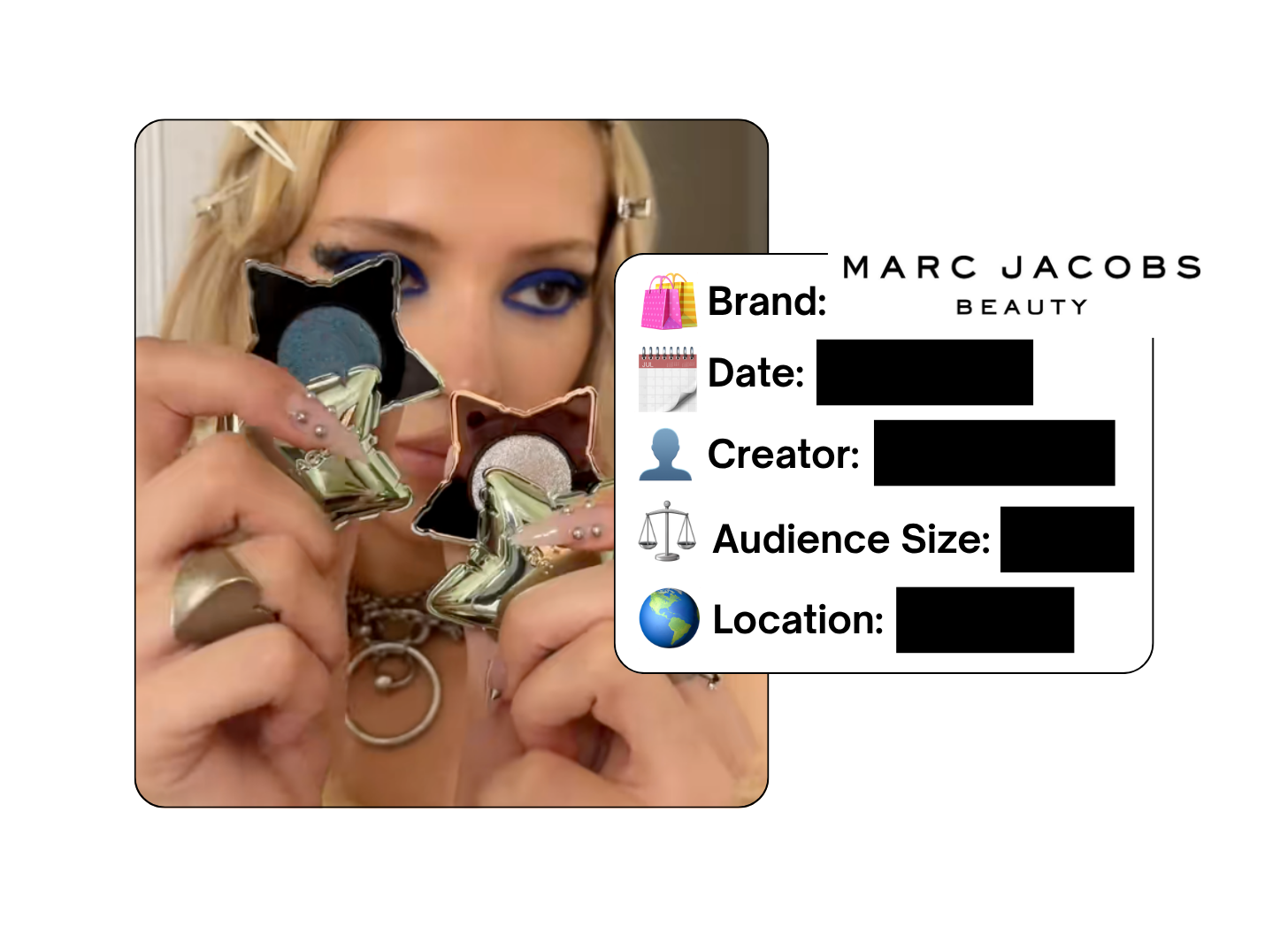 Spotted: Marc Jacobs Beauty in a new paid collab