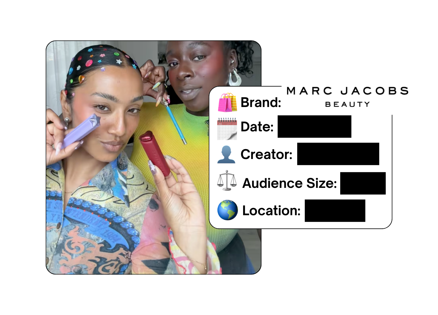 Spotted: Marc Jacobs Beauty in a new paid collab