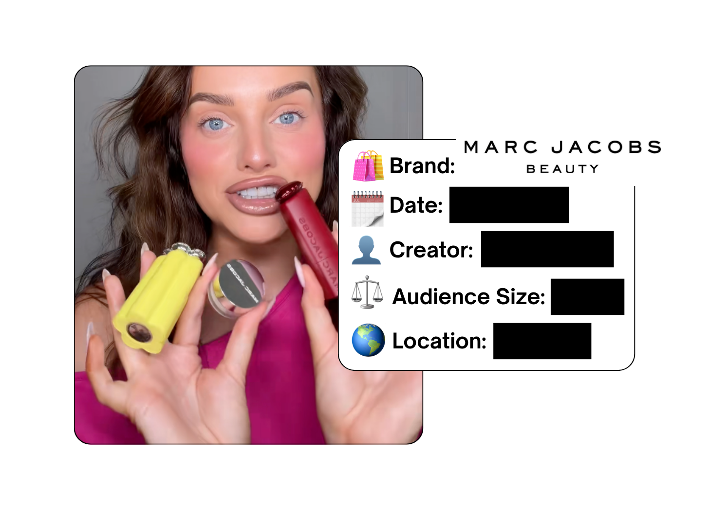 Spotted: Marc Jacobs Beauty in a new paid collab