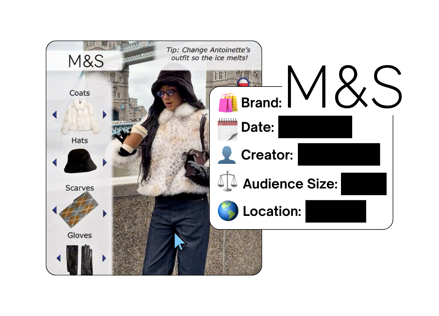Spotted: Marks & Spencer in a new paid collab
