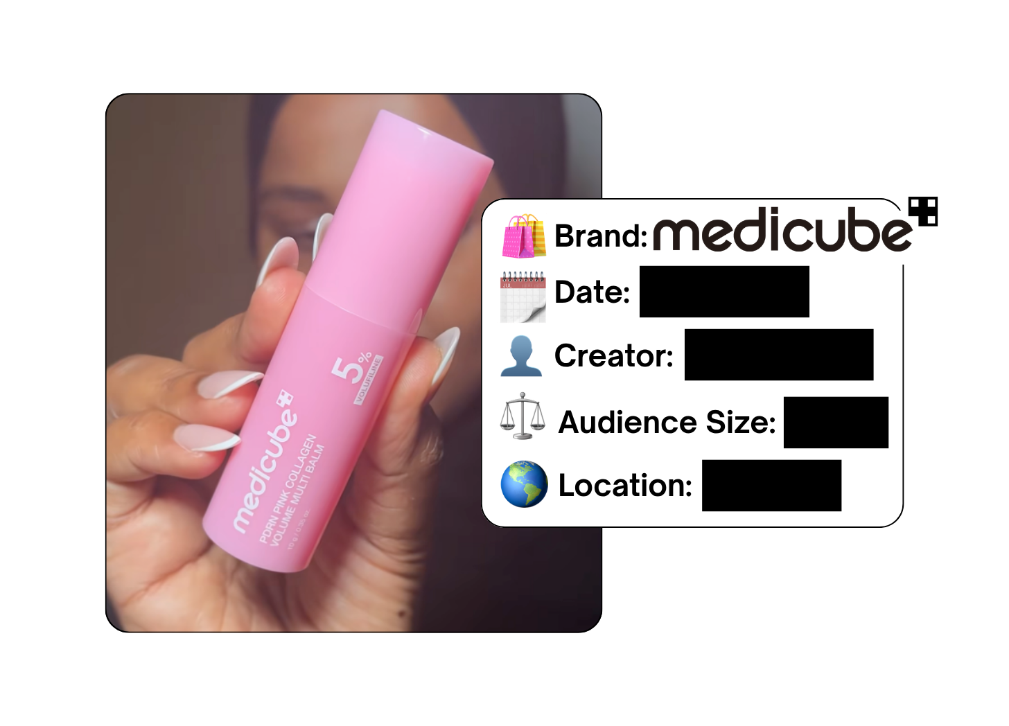 Spotted: Medicube in a new paid collab