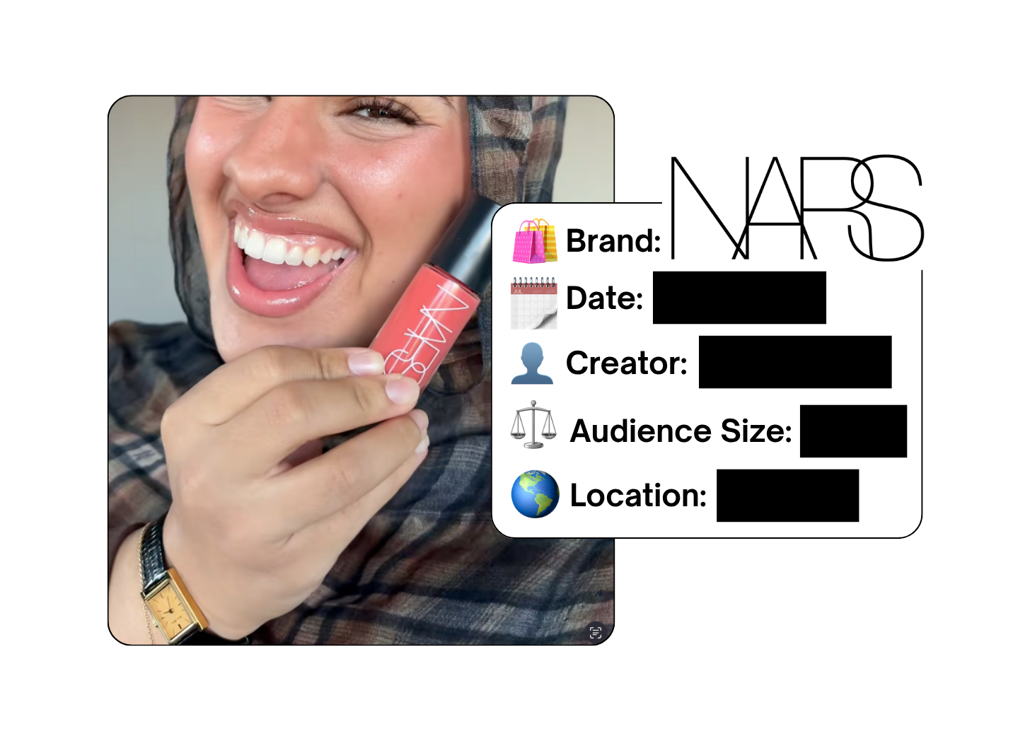 Spotted: NARS in a new paid collab
