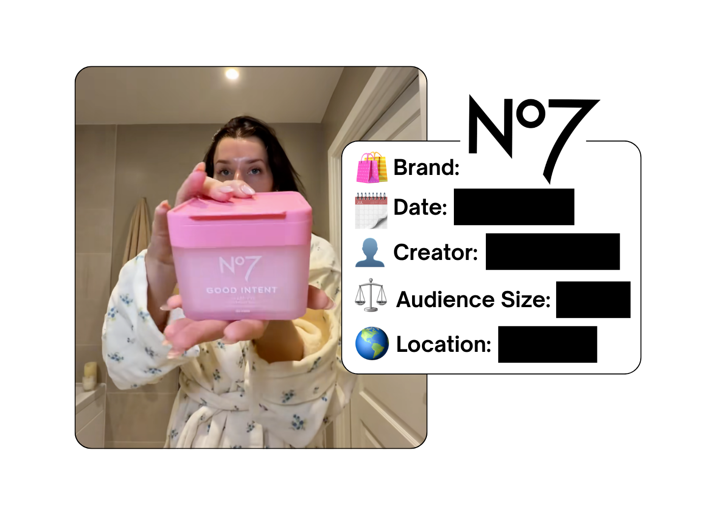 Spotted: No7 in a new paid collab