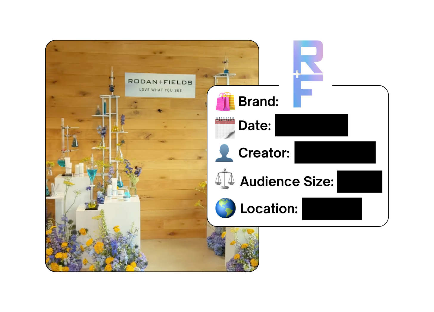 Spotted: Rodan and Fields in a new paid collab