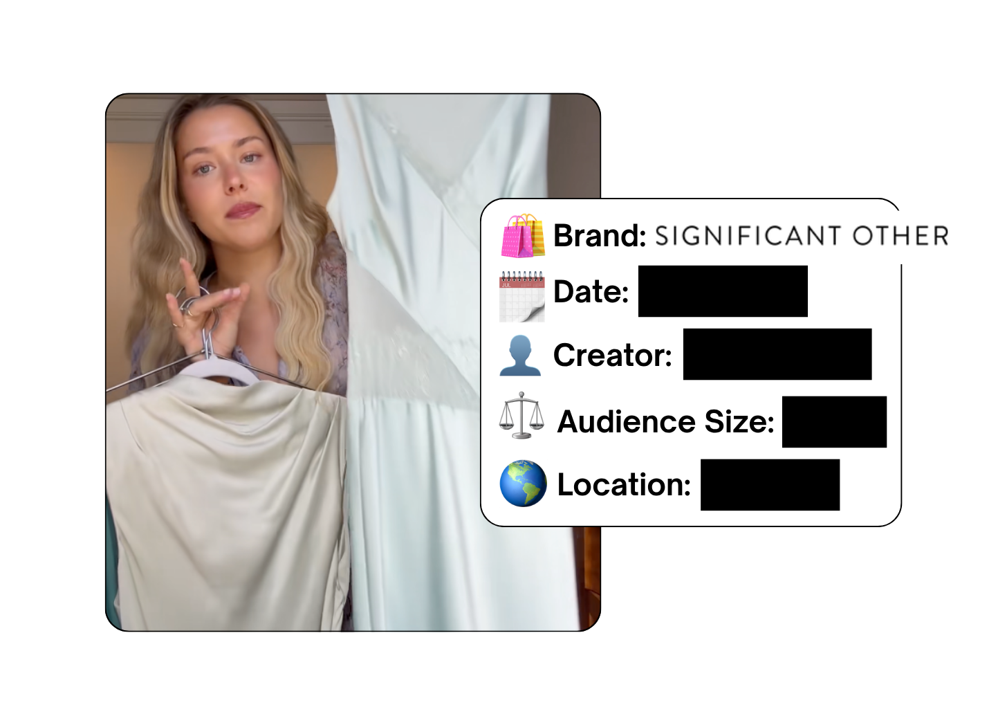 Spotted: Significant Other in a new paid collab