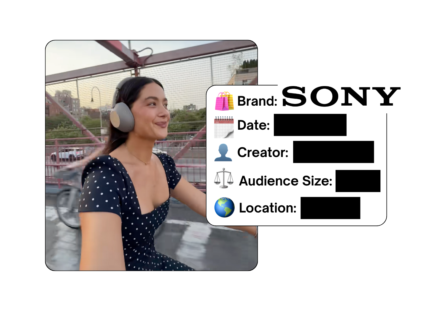 Spotted: Sony in a new paid collab