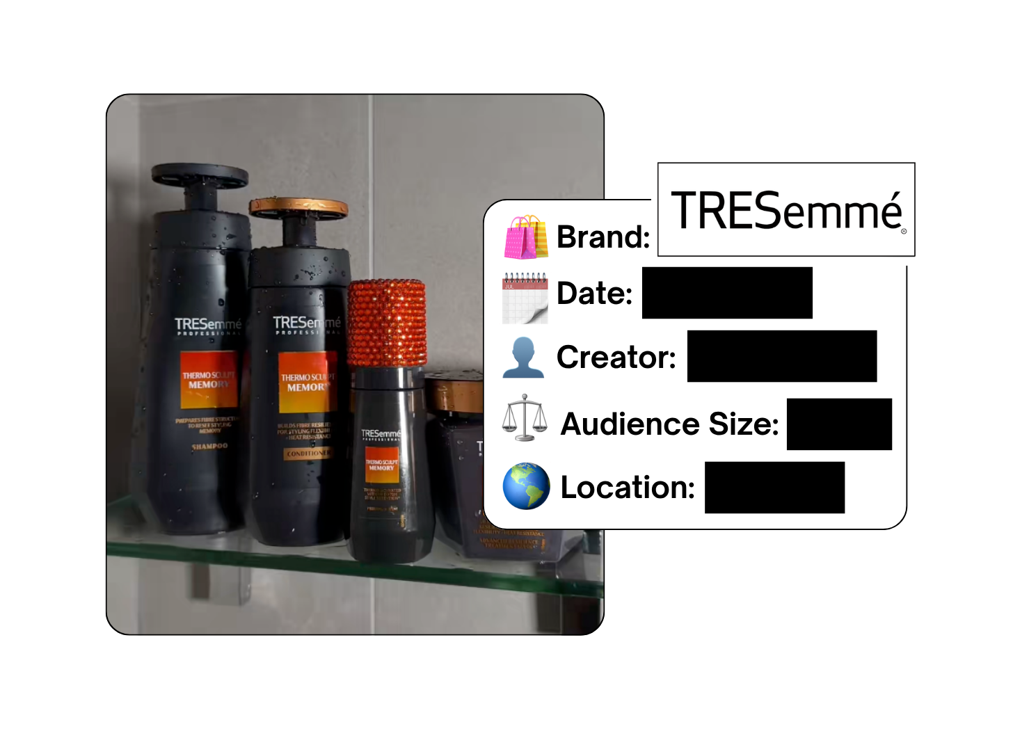 Spotted: TRESemmé in a new paid collab