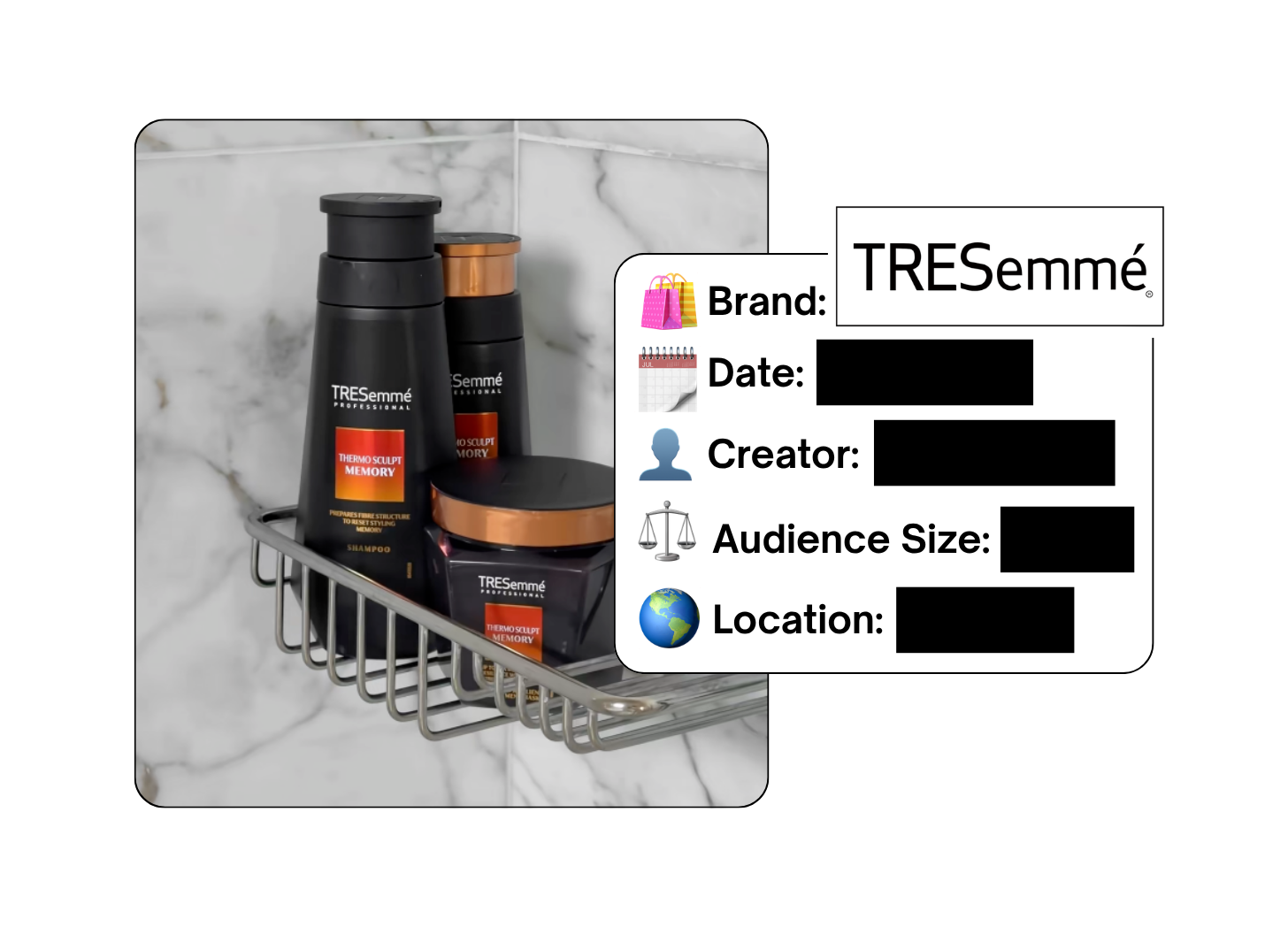 Spotted: TRESemmé in a new paid collab