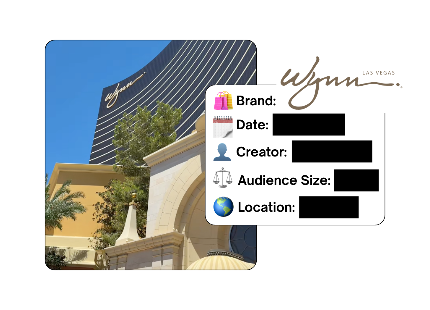 Spotted: Wynn Las Vegas in a new paid collab