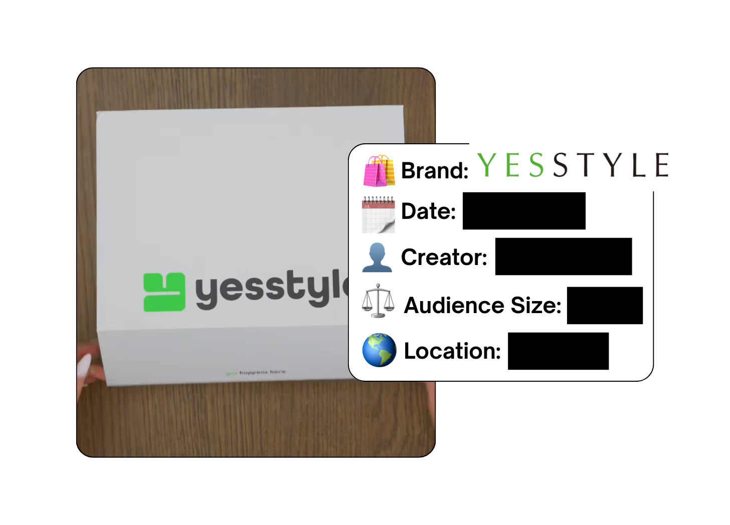 Spotted: YesStyle in a new paid collab