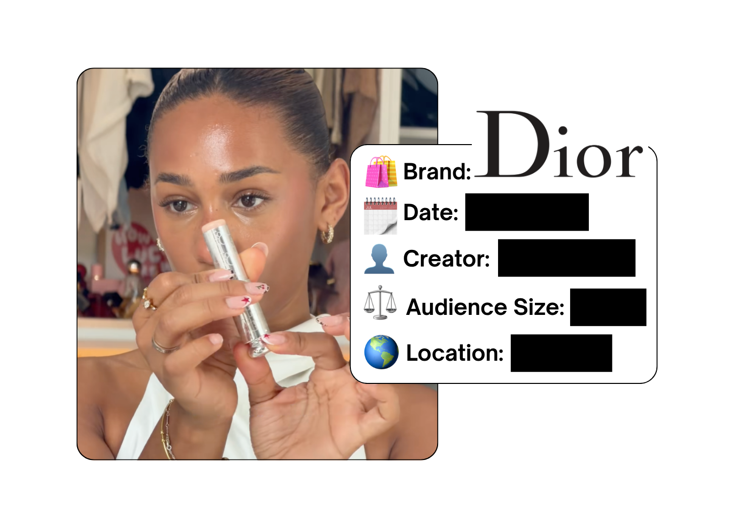 Spotted: Dior Beauty in a new paid collab