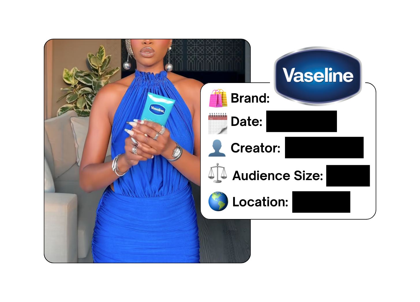 Spotted: Vaseline in a new paid collab