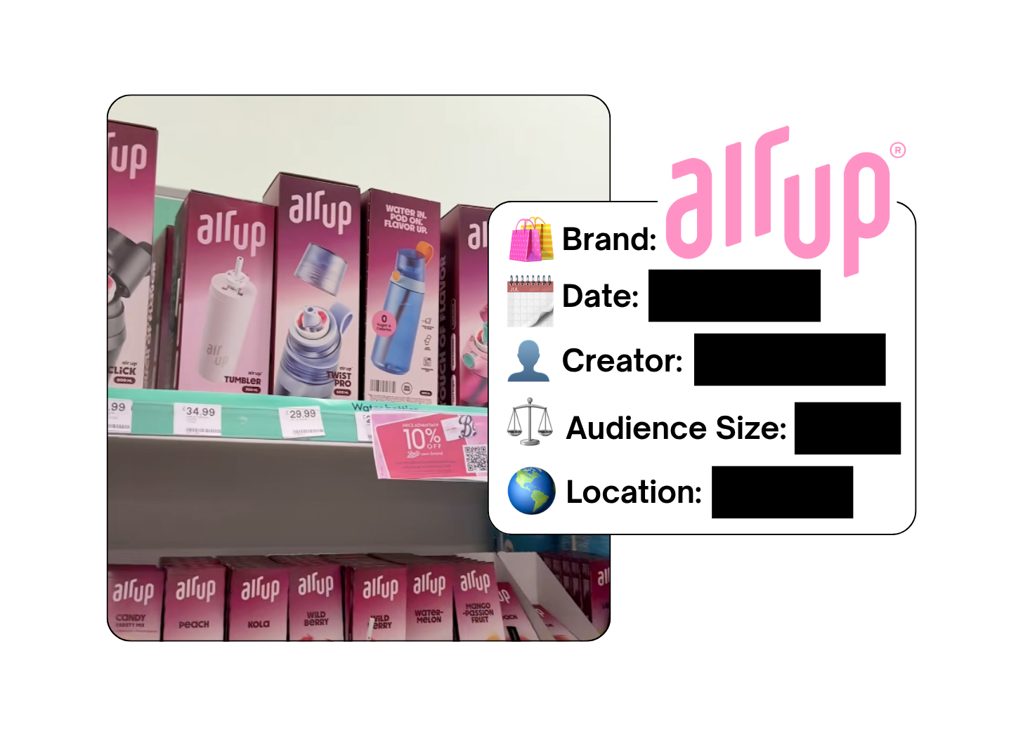Spotted: Air Up in a new paid collab